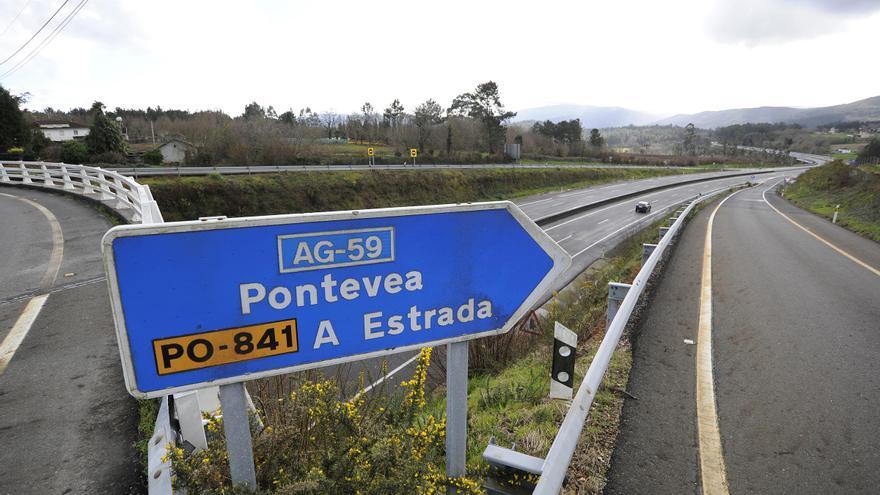 El comercio local de A Estrada espera que la AG-59 ayude a incrementar las ventas