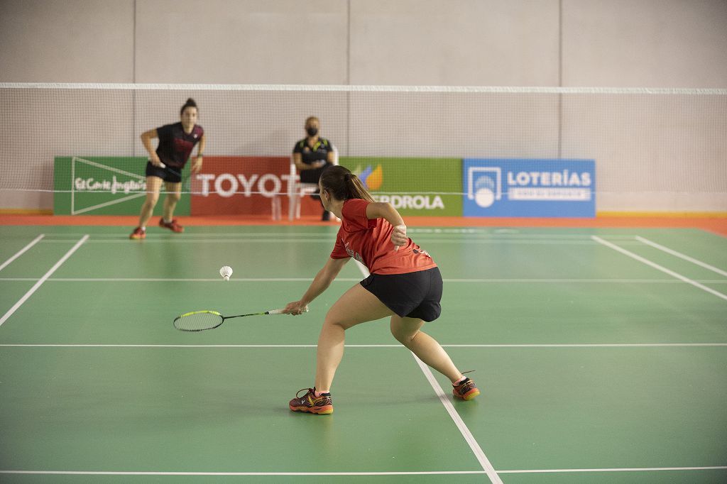 Campeonato de España de Bádminton en el Palacio de los Deportes de Murcia