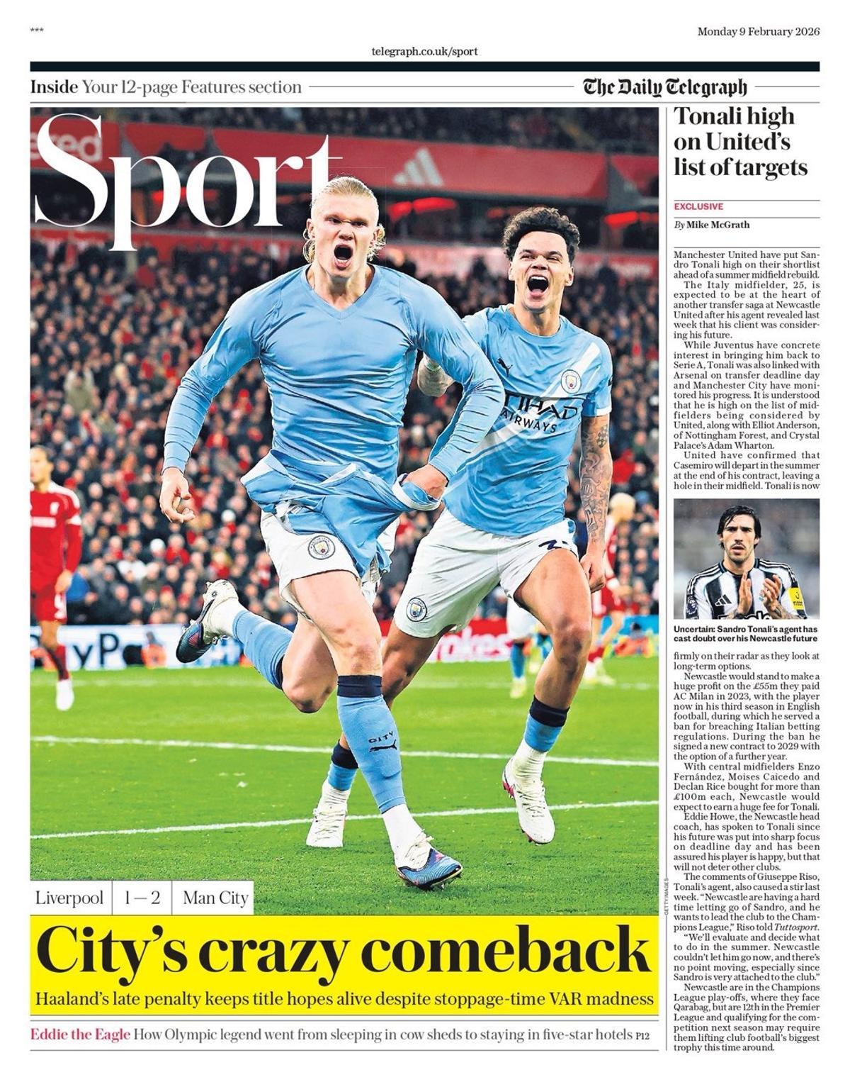 Estas son las portadas de la prensa deportiva de hoy