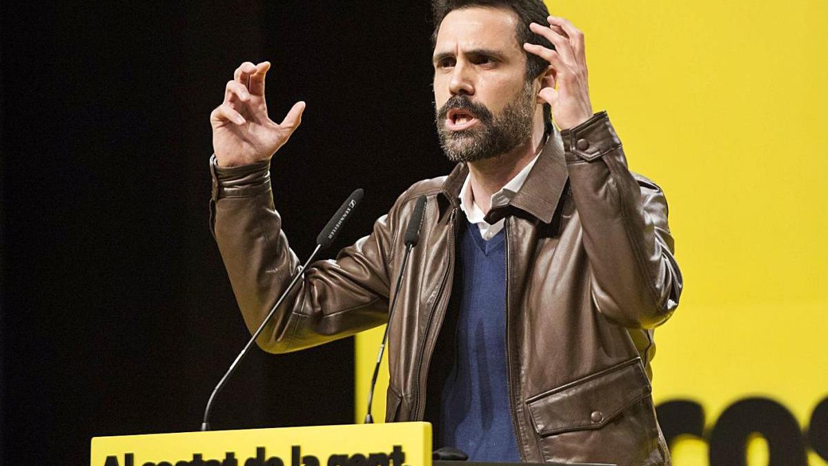 L&#039;expresident del Parlament, Roger Torrent