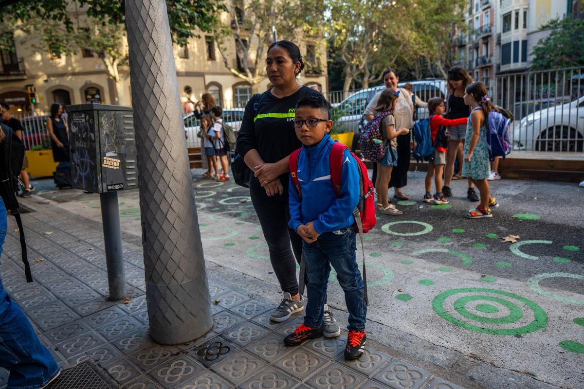 Vuelta al cole en la Escola Pia Sant Miquel de Barcelona