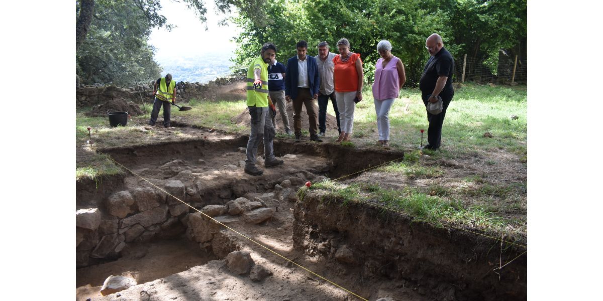 Un monasterio medieval emerge en Ponte Caldelas