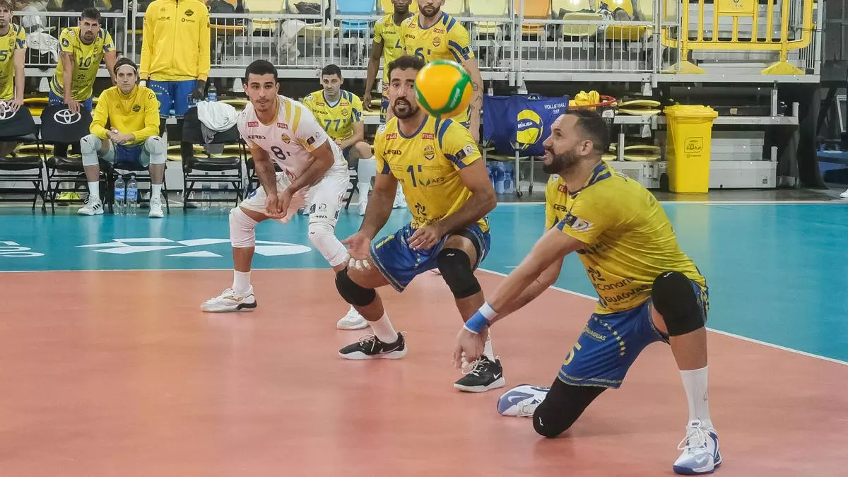 El Guaguas doblega a un aguerrido Liv Praga en la suerte del 'tie-break', en la Champions League