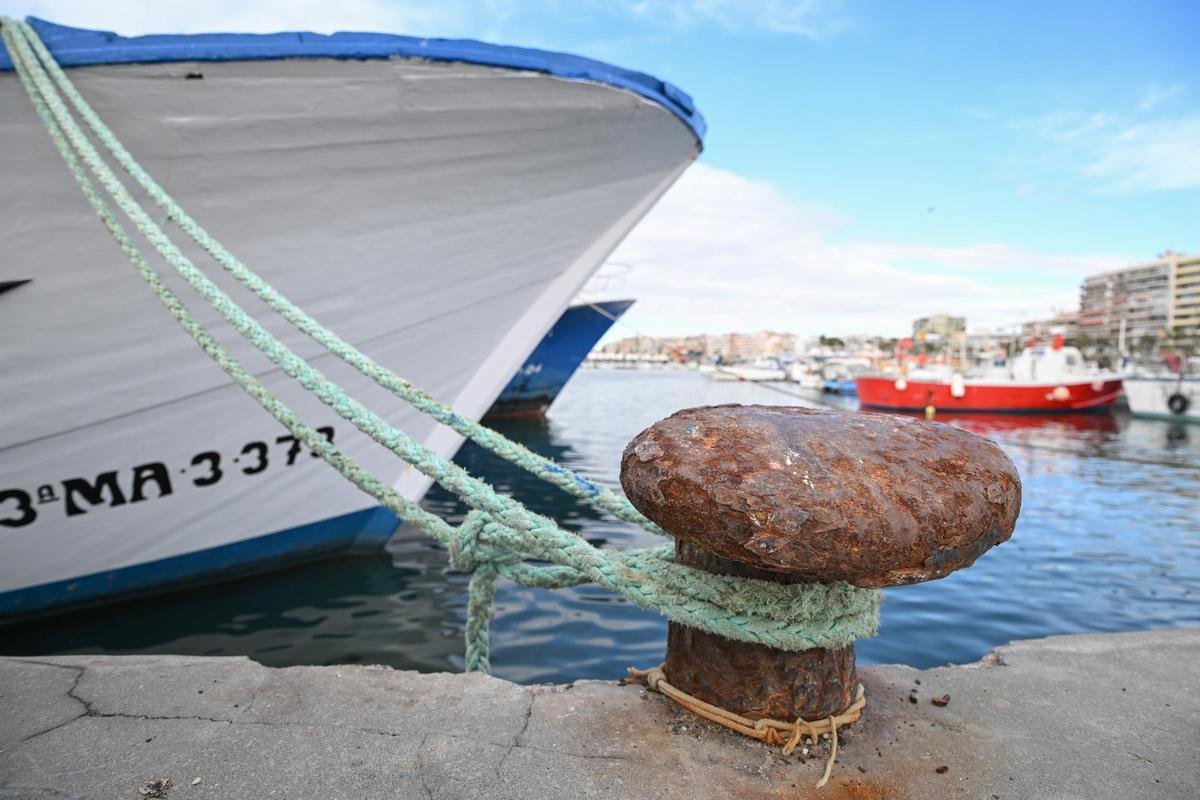 La flota pesquera alicantina amrrada contra las últimas exigencias de la Unión Europea