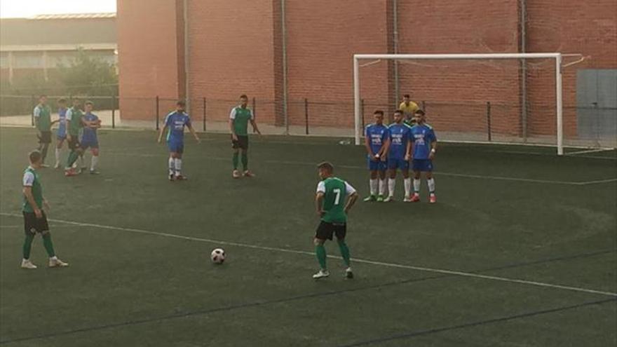 Un gol de Borja García da el primer triunfo al Cacereño