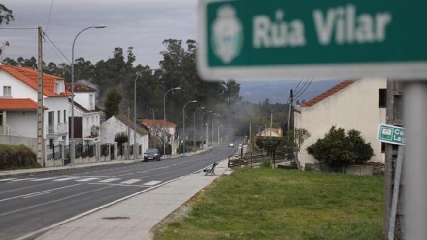 Imagen de archivo de una vista parcial de Vilar, en A Estrada. // Bernabé / Luismy