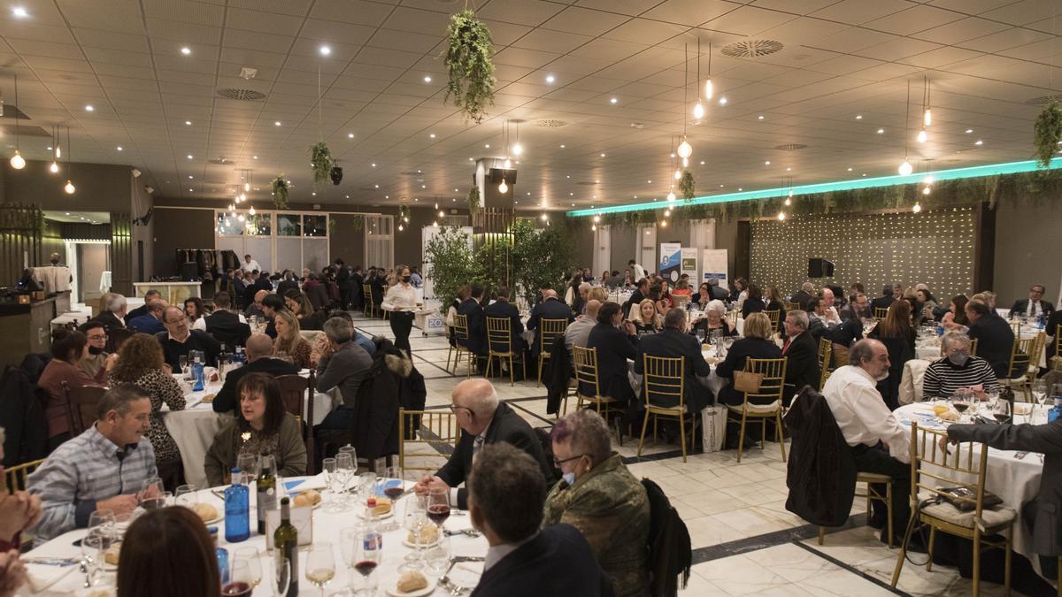 Asistentes a la Gala del Comercio celebrada el año pasado en la capital aragonesa.