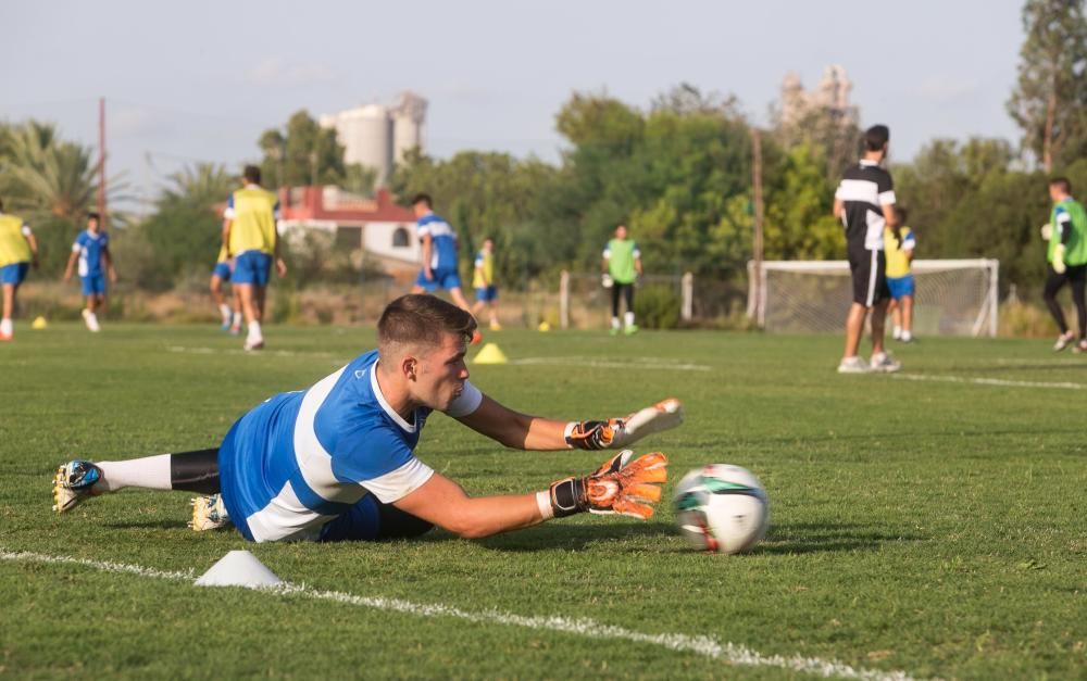 Primer entrenamiento del Hércules