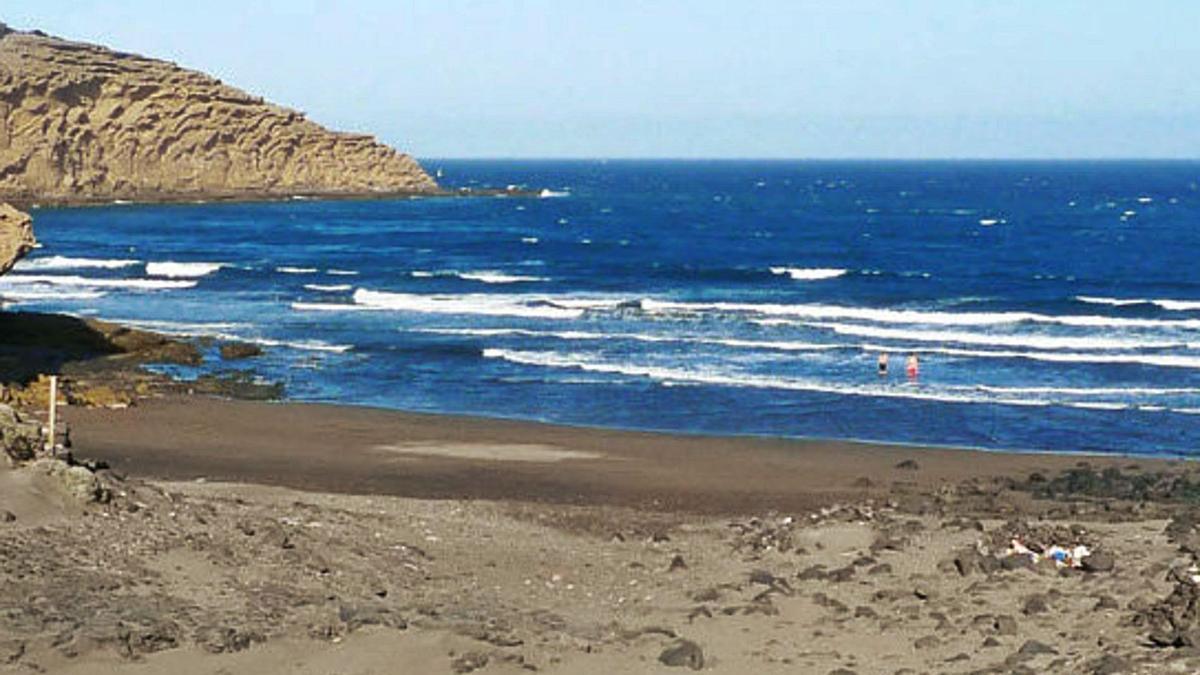 Litoral de Ensenada Pelada, en El Médano.