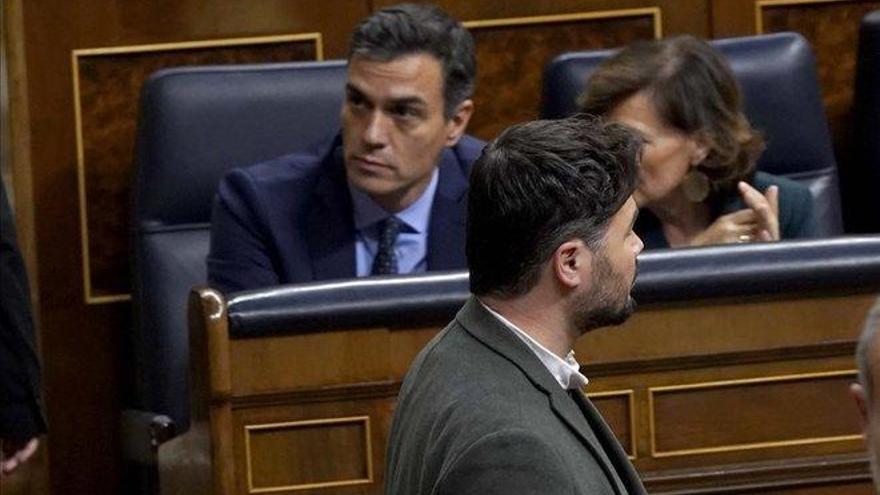 El PSOE busca un &quot;cauce&quot; legal para que ERC pueda hablar de soberanía