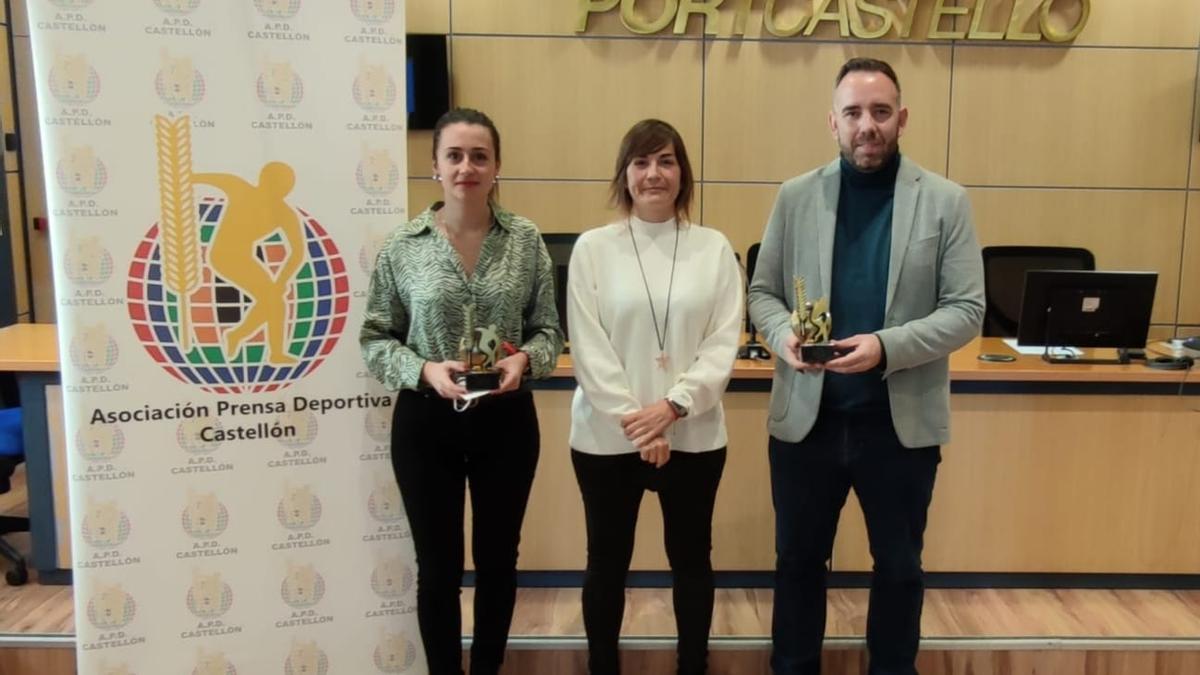 Tania Baños, Yolanda Peris y Rafa Simó presentaron la Gala del Deporte de 2021.