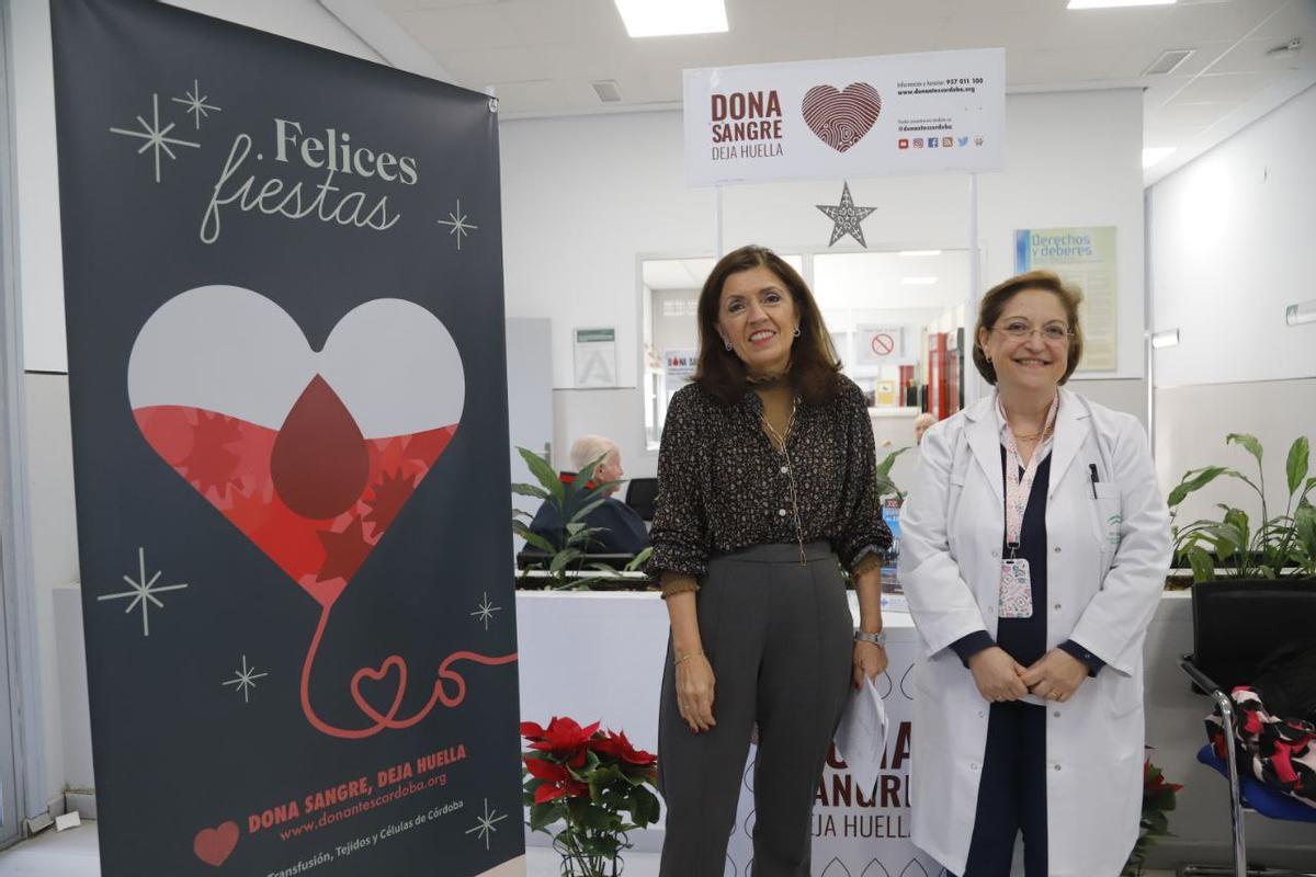 María Jesús Botella, ha presentado en Córdoba la campaña de Navidad de la Red Andaluza de Medicina Transfusional, Tejidos y Células.