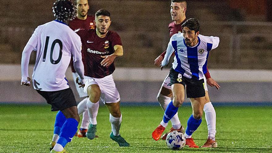 Un lance del Hércules B-Eldense del pasado domingo.