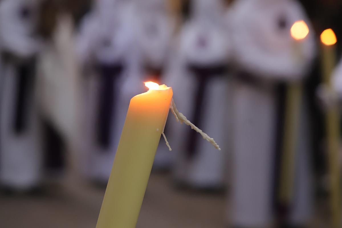 La cofradía de la Misericordia vuelve a lucir en la Corredera