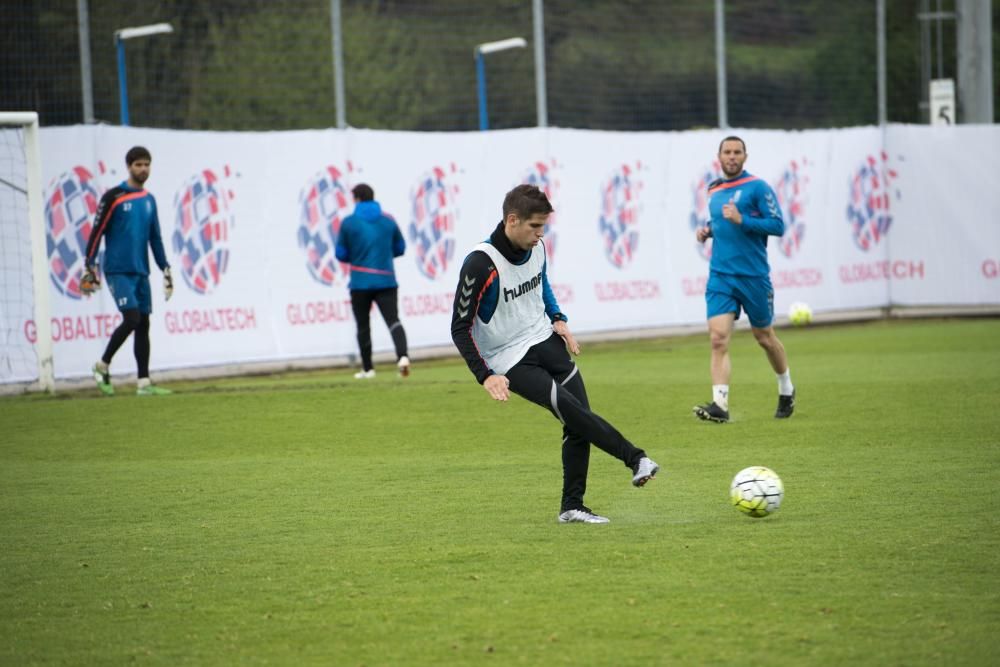 Entrenamiento del Real Oviedo