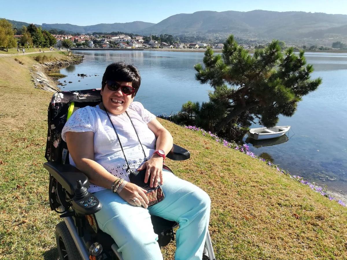 Laura, de 52 años, en Vigo.
