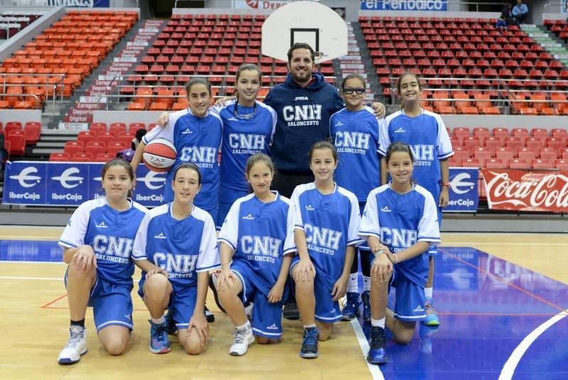 DÍA DEL MINIBASKET. Fotogalería de formación de equipos