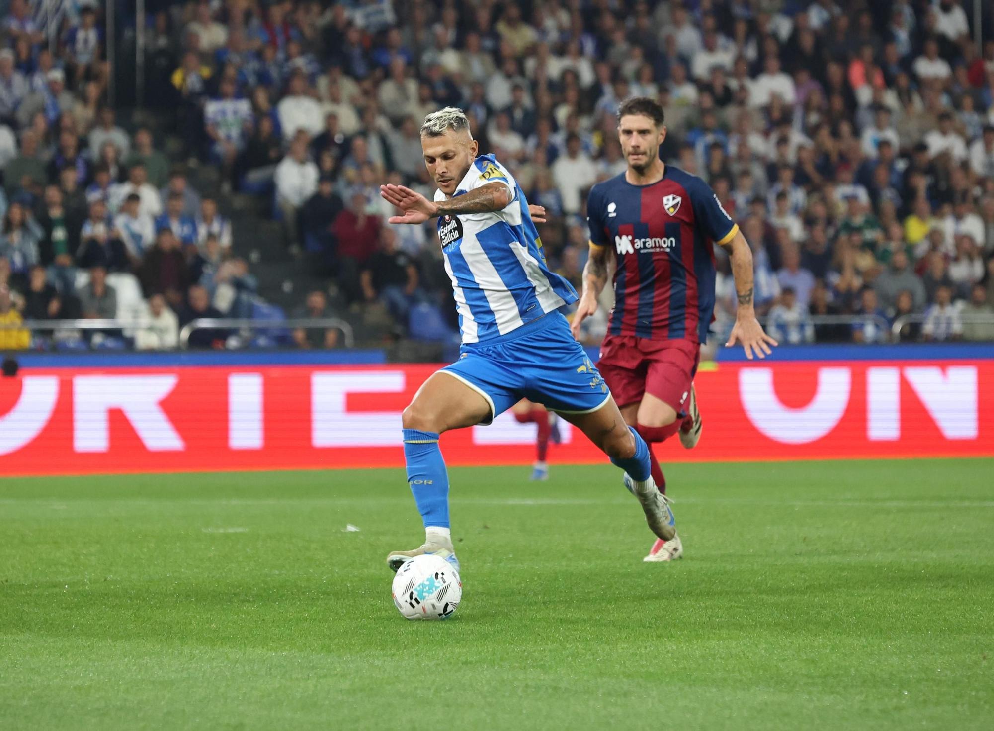 Las mejores imágenes del Deportivo - Huesca