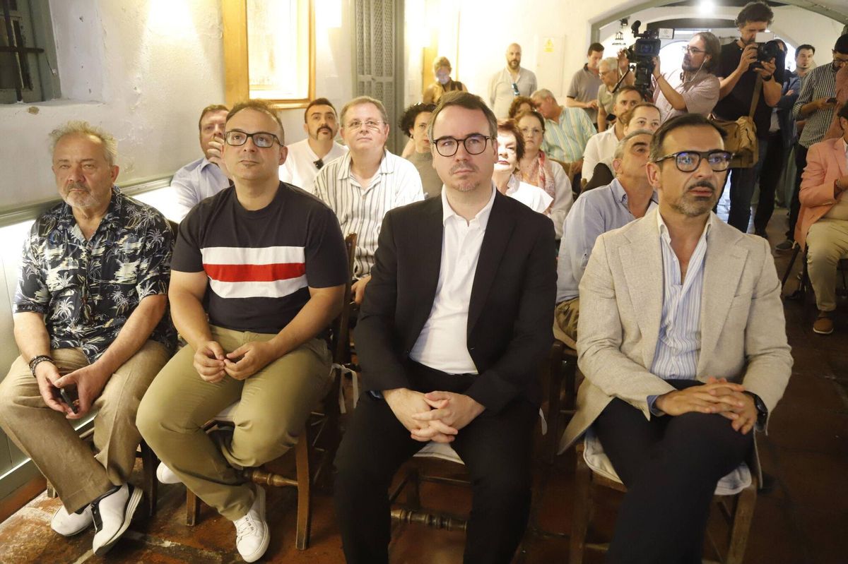 Chefs cordobeses en la presentación de Córdoba Califato Gourmet.