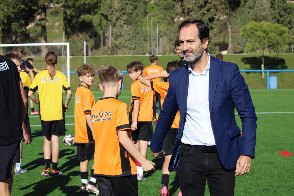 Clínic de fútbol en El Campello