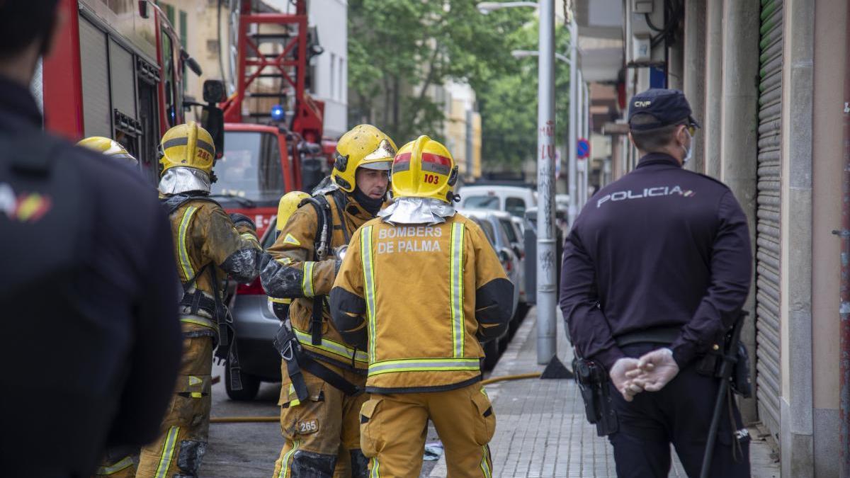 Fallece una mujer en un incendio en Ciutadella