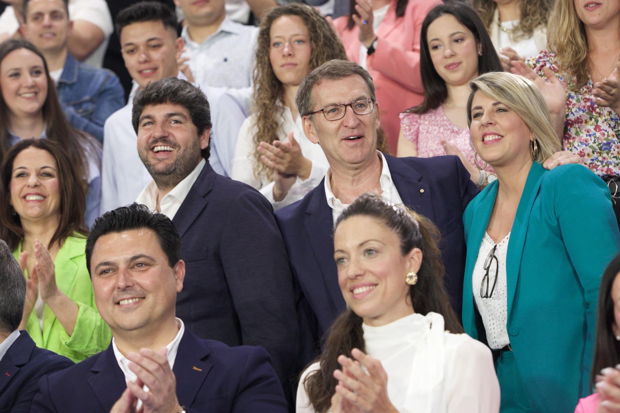 Acto del PP en Murcia con Feijóo