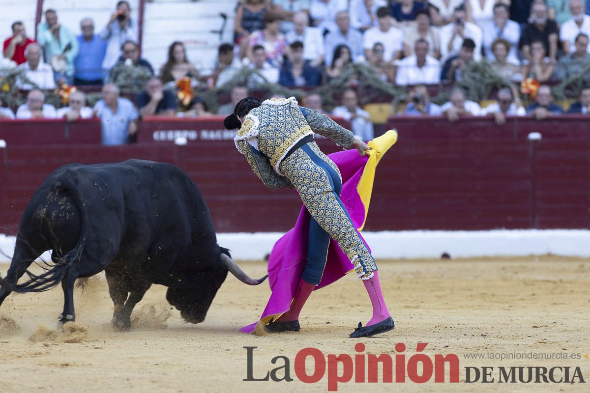 Tercer festejo de la Feria Taurina de Murcia (Talavante, Paco Ureña y Roca Rey), en imágenes