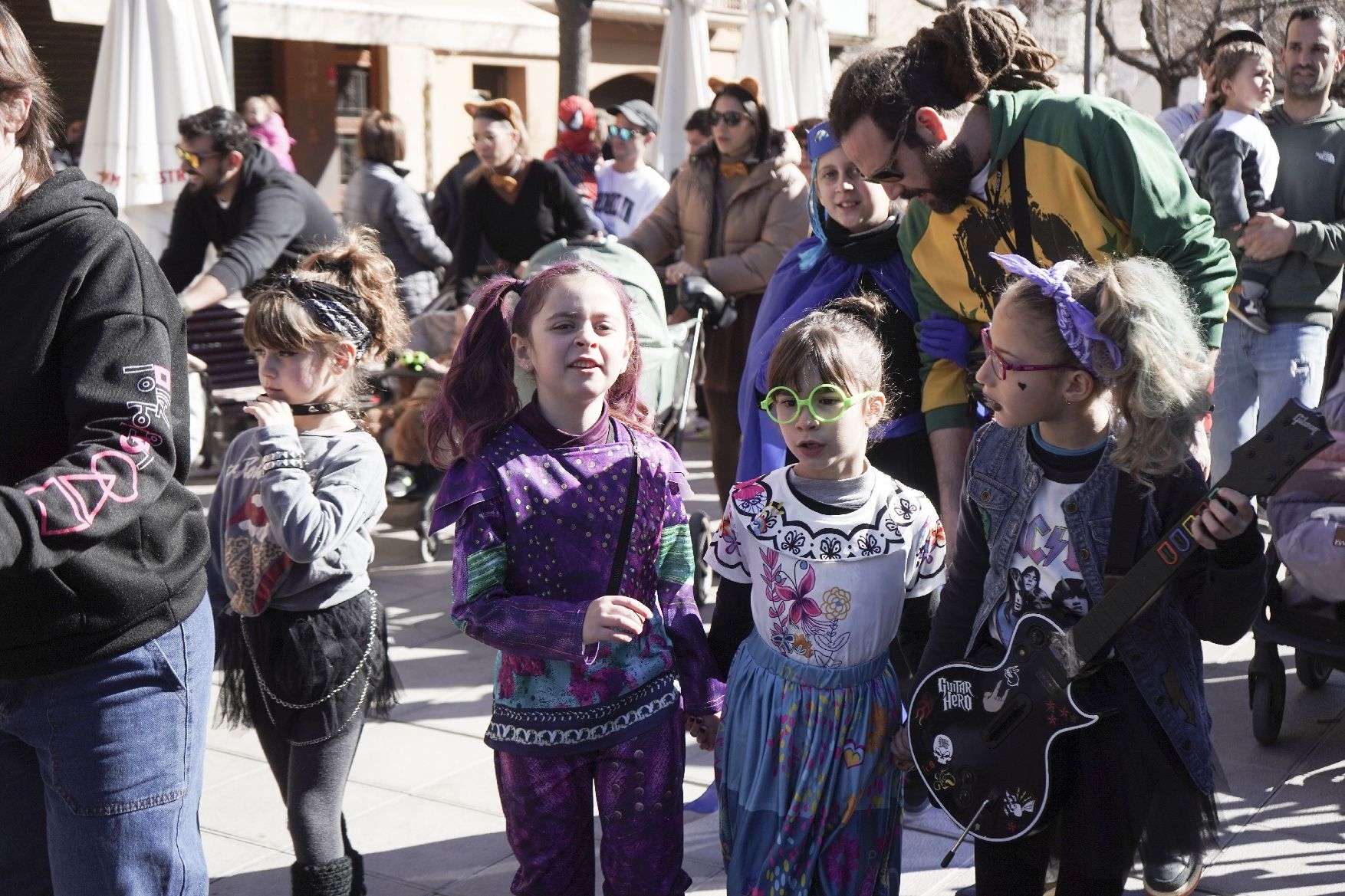 El Carnaval infantil de Sallent, en imatges