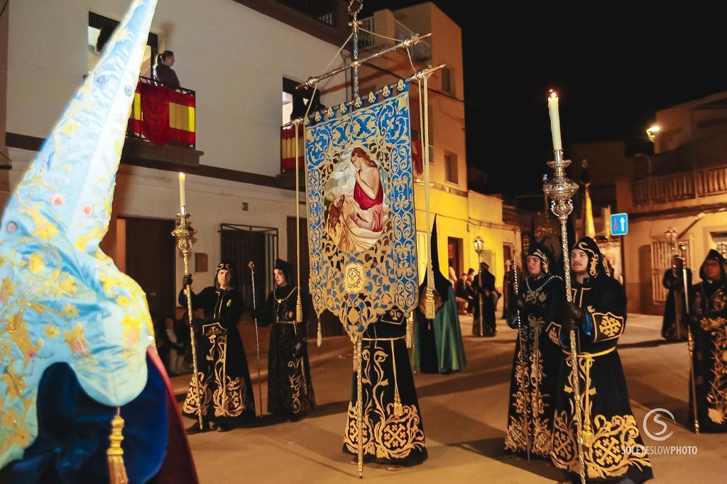 Las imágenes de la Procesión del Silencio en Lorca
