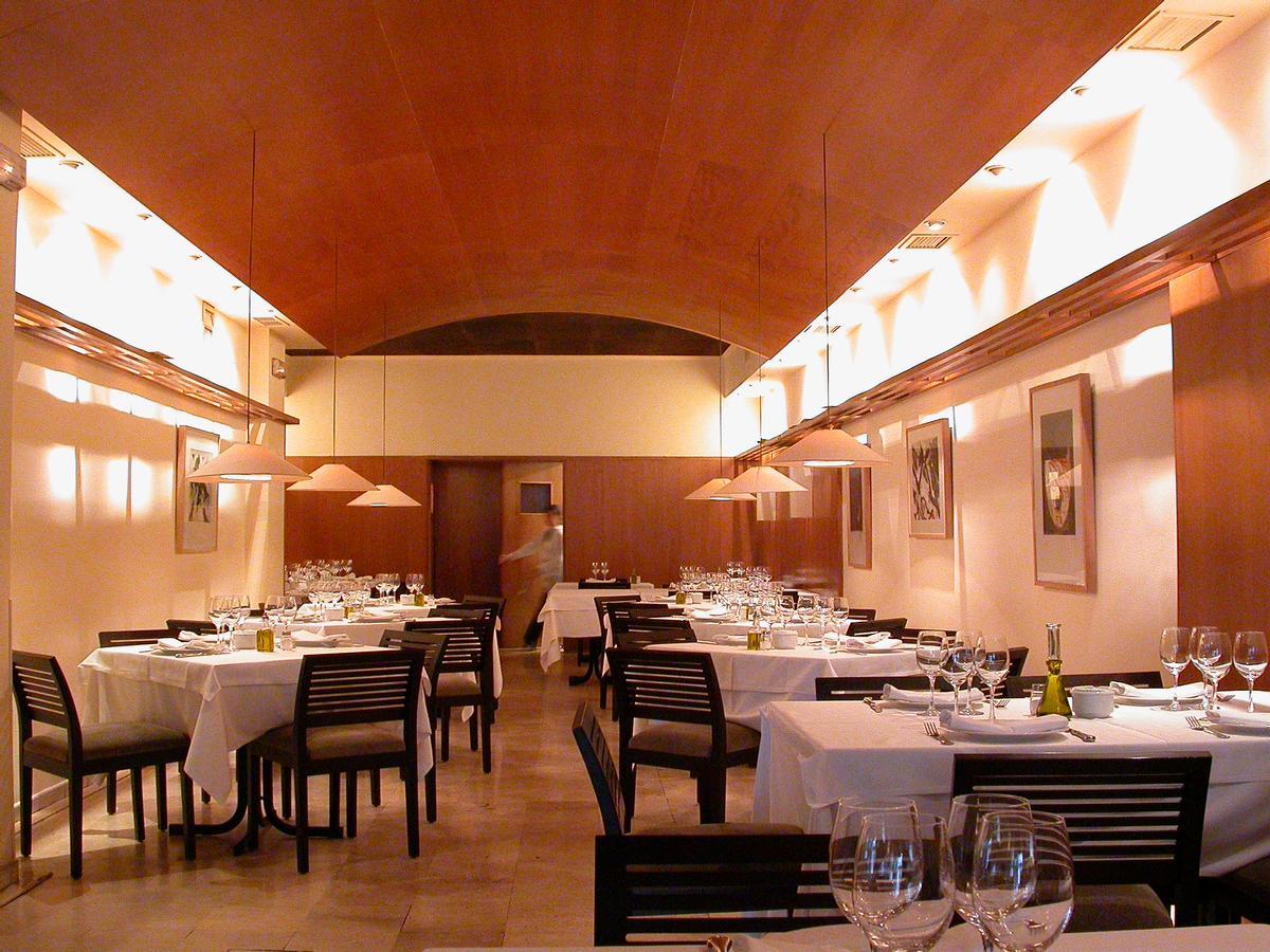 Imagen del restaurante Nicolás tomada a principios de los 2000.