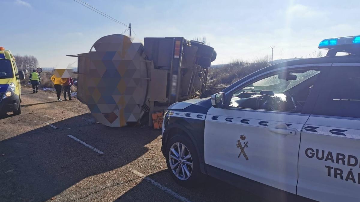 Accidente en Matilla de Arzón.