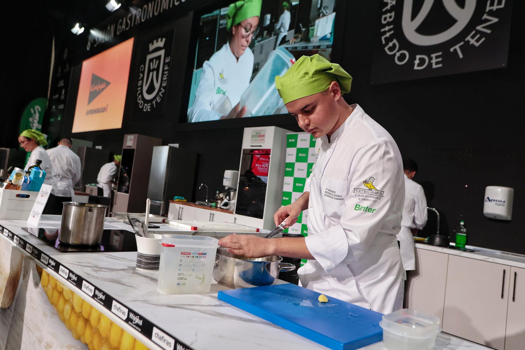 Concurso de Jóvenes Cocineros 2023 en GastroCanarias