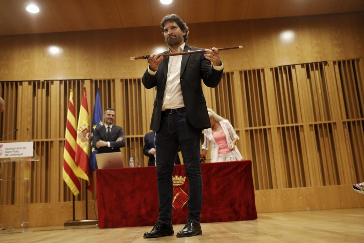 Oriol Bossa (ERC) subtitueix Lídia Muñoz (Comuns) com alcalde de Sant Feliu