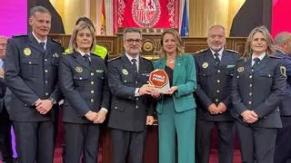 Premio nacional 'Ponle Freno' a la Policía Local de Castelló por su educación vial a niños y jóvenes