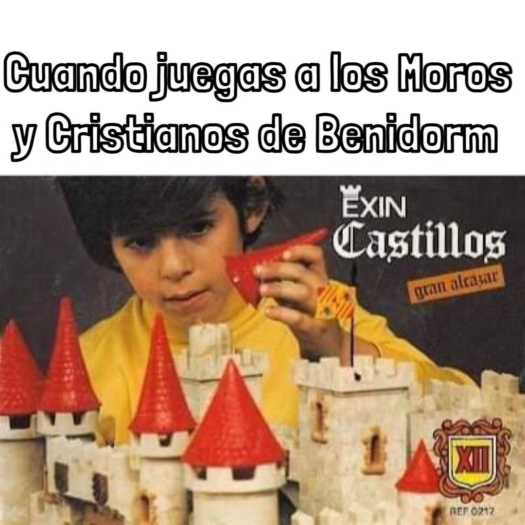 Uno de los memes que circula sobre el castillo de este año.