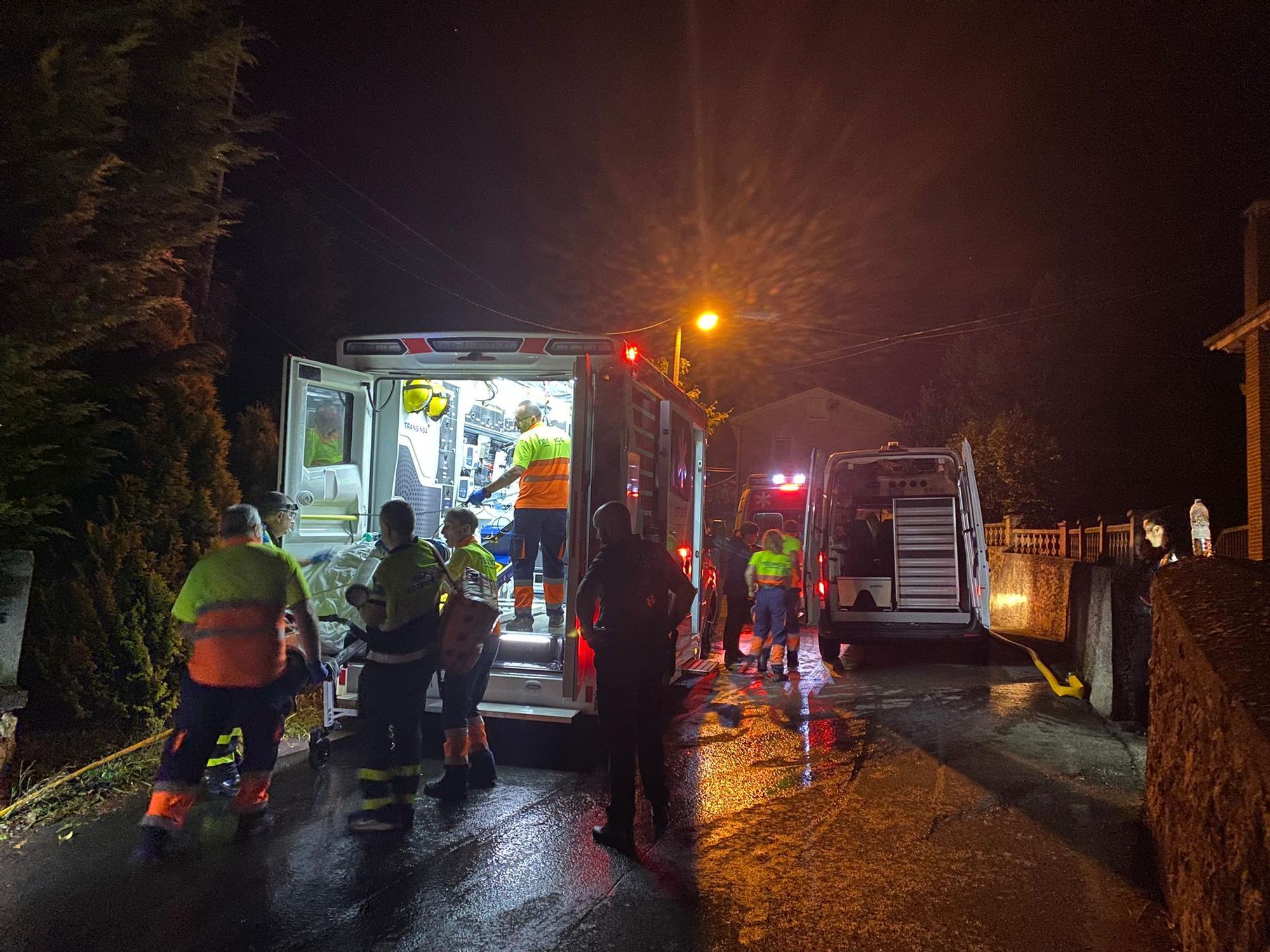 En imágenes: Grave incendio en la residencia de ancianos de Leceñes (Siero)