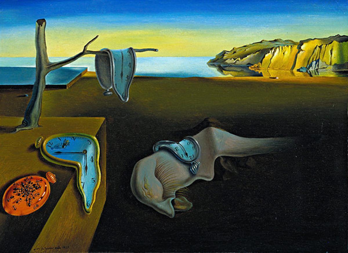 ’La persistència de la memòria’, una de les estrelles de la mostra dedicada a Salvador Dalí a Madrid.