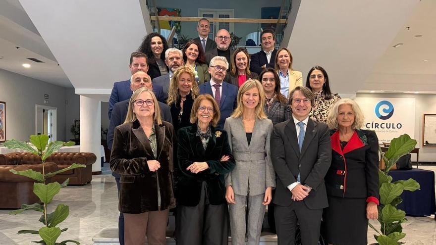 Elvira Rodríguez pide en Vigo «aliviar trabas» a la empresa para que Europa no pierda competitividad