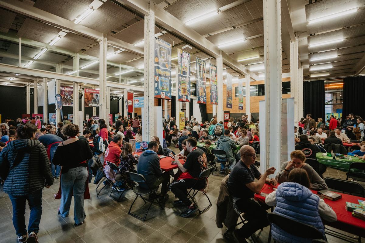 Mesas de juego en una de las anteriores ediciones del DAU.