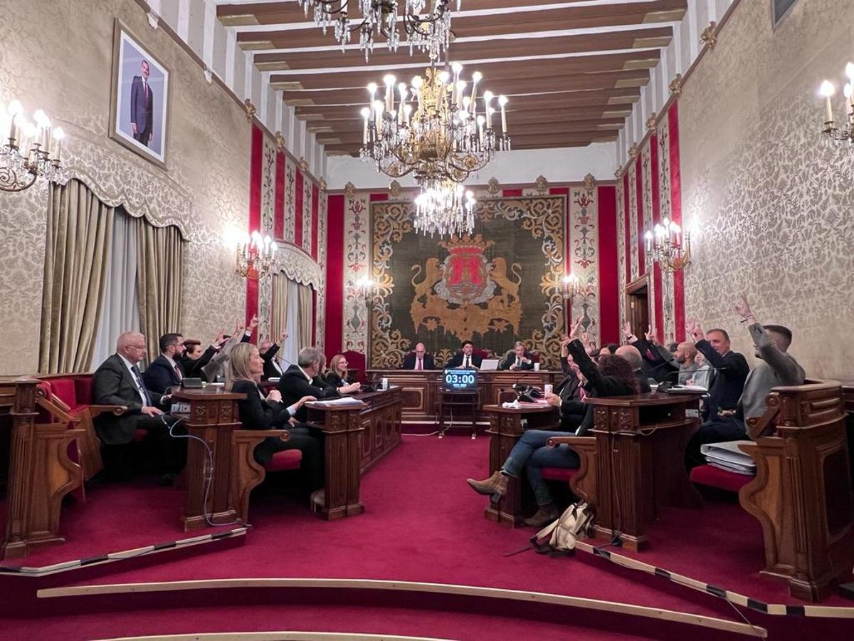 Ciudadanos votando con la izquierda en contra del transfuguismo