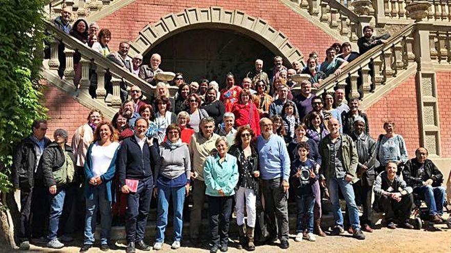 Els participants en la trobada d&#039;ahir al Museu de la Mediterrània de Torroella de Montgrí.