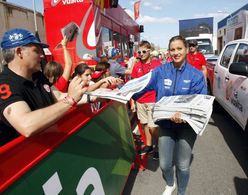 La vuelta pisa fuerte Aragón