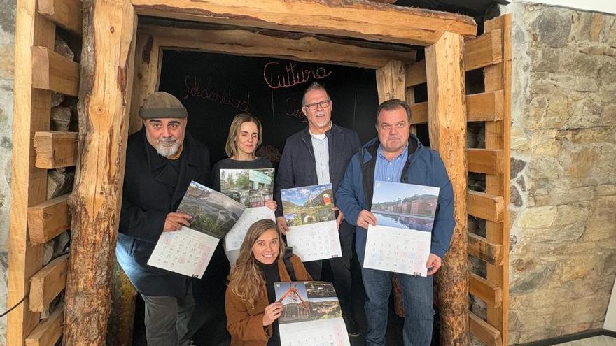 La minería nel oxetivu: les imaxes de los fotoperiodistes asturianos protagonicen el calendariu del Montepío