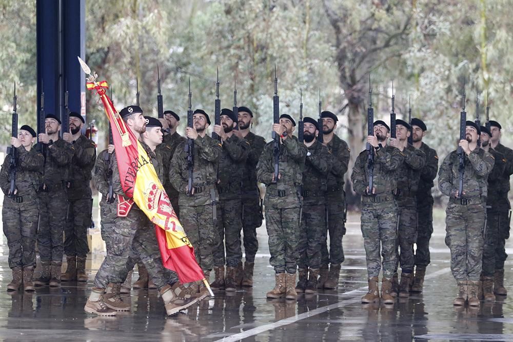 La Brigada despide a los soldados que viajarán a Letonia