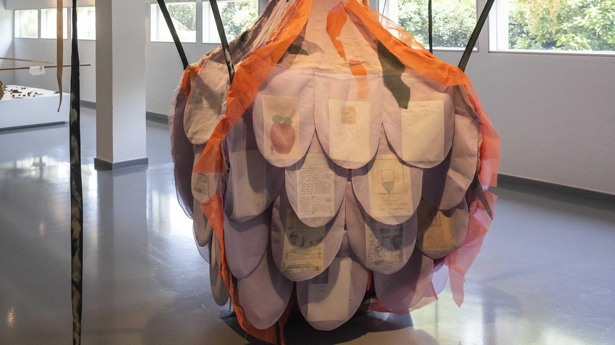 Obra de nueva creación de Ariadna Guiteras para la exposición 'La poesía acaba de empezar. 50 años de la Miró'