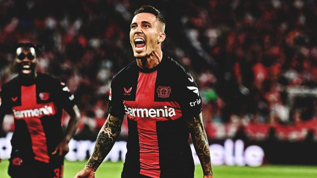 Bayer Leverkusen - Qarabag | El doblete de Alejandro Grimaldo