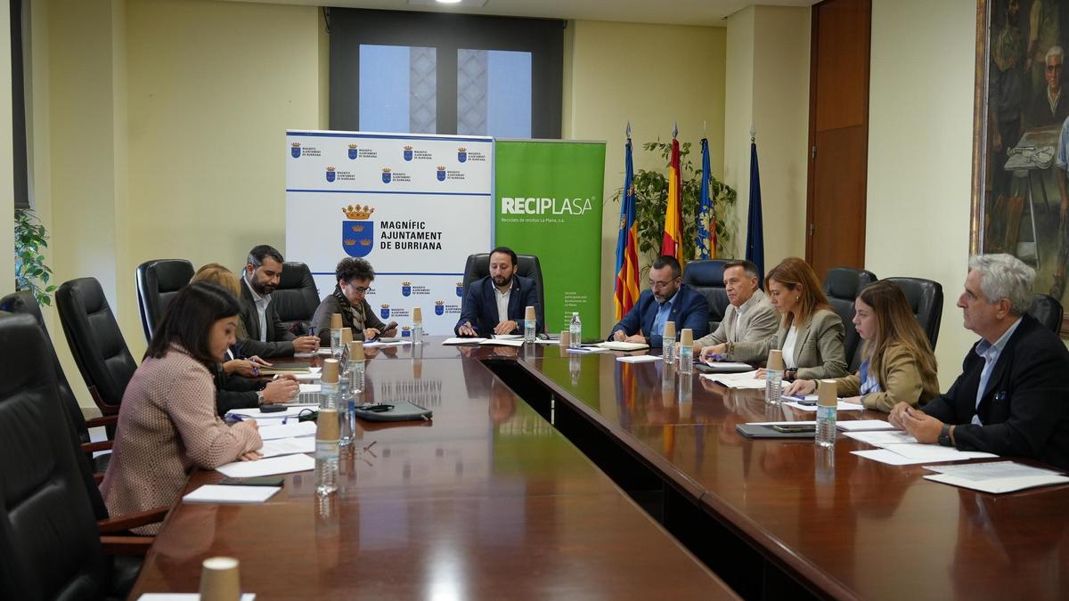 Consejo de administración de Reciplasa, en imagen de archivo.