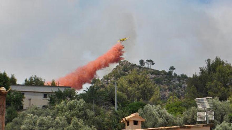 Extinguido el incendio de Andratx