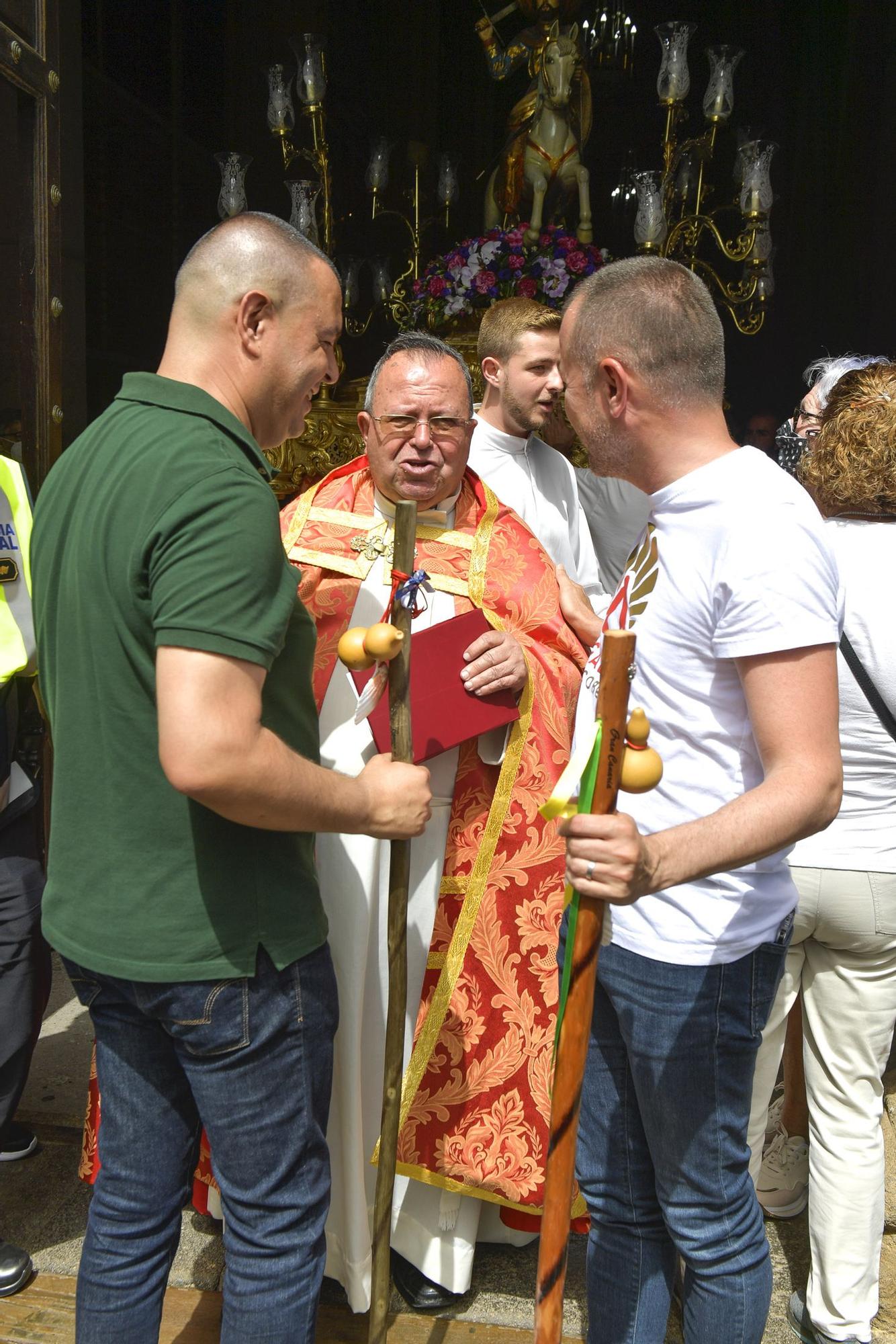 Peregrinación por Santiago de Gáldar