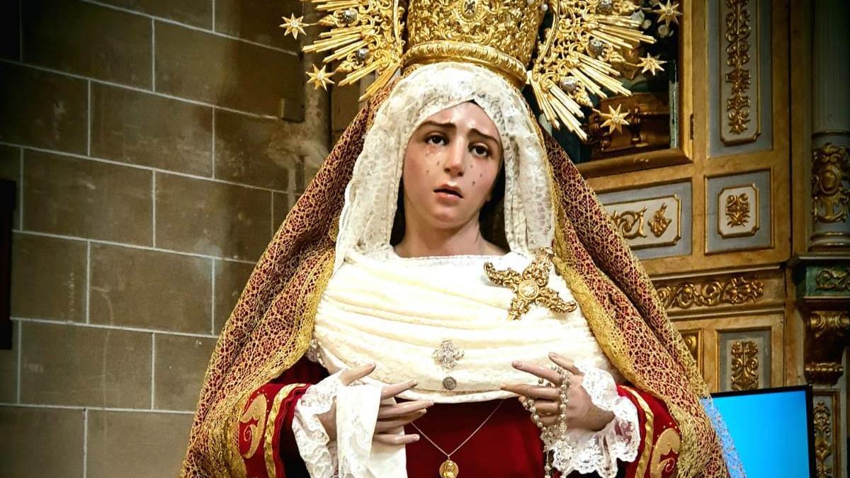 Imagen de María Santísima de la Merced.